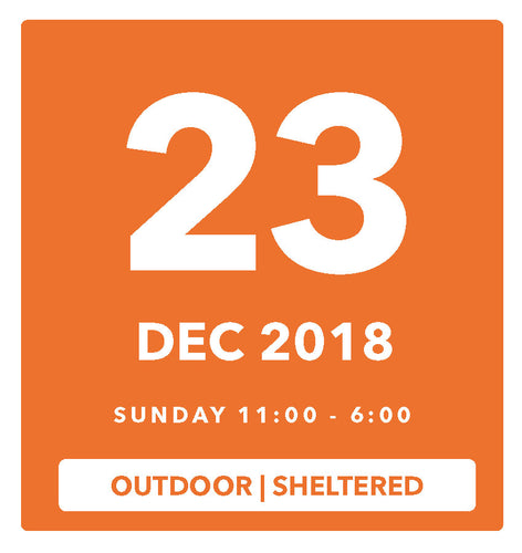 The Luggage Market Booth | 23 Dec 2018